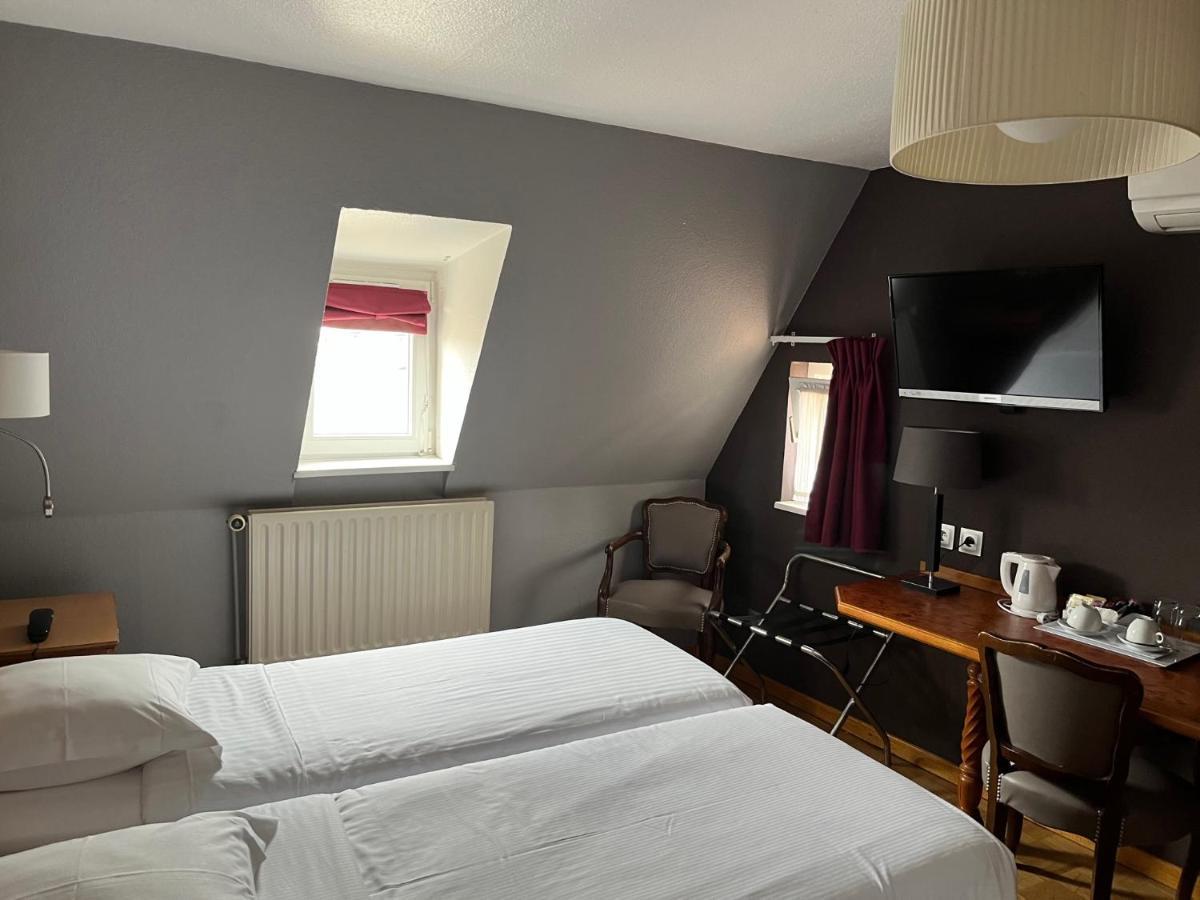 Logis Hotel Restaurant Au Cerf D'Or Strasbourg Exteriör bild