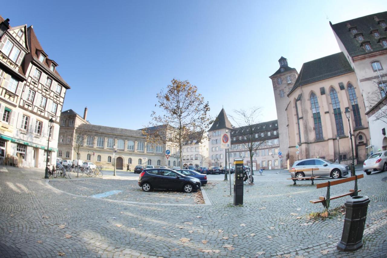 Logis Hotel Restaurant Au Cerf D'Or Strasbourg Exteriör bild